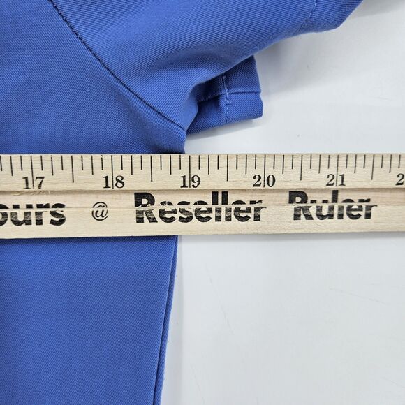 Figs Scrub Top Womens Extra Small Casma Three Pocket Technical Healthcare Blue - Picture 8 of 11